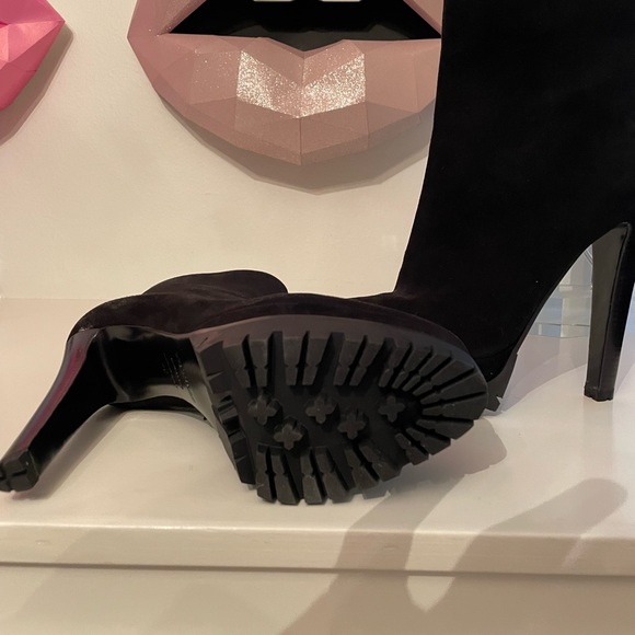 Sergio Rossi Black Booties Size 40 - Picture 3 of 7